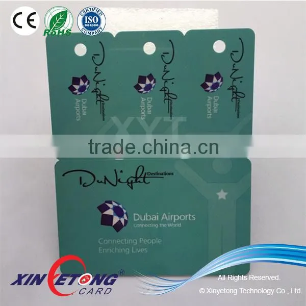 Free Design Off-set Printing PVC Membership Card / PVC Combo Card With Magnetic Stripe photo-2