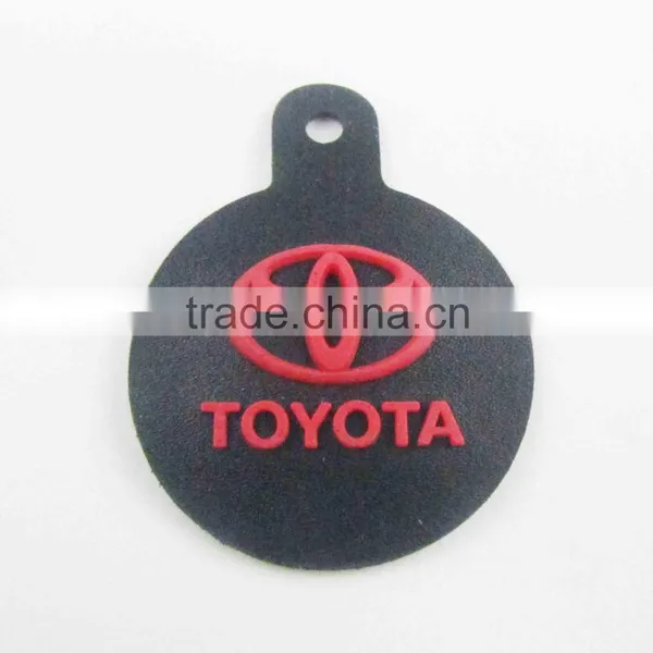 leather keychain