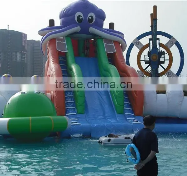 Lanqu Inflatable Water Park With Pool and Slide Quality Choice photo-5