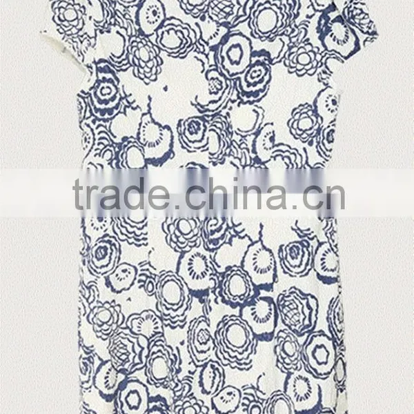 2016 Fancy Printed Chiffon Skirt for Girls photo-4