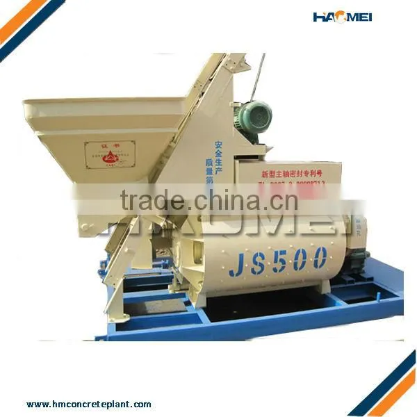 JS500 Mezcladora de Hormigon de Alta Confiable