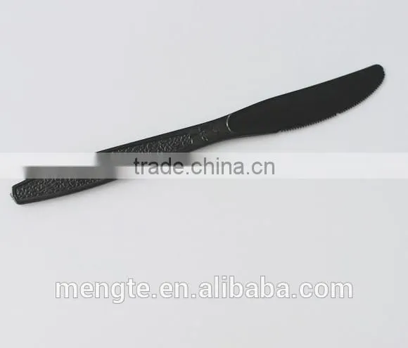 Plastic Disposable Cutlery Black Factory photo-4