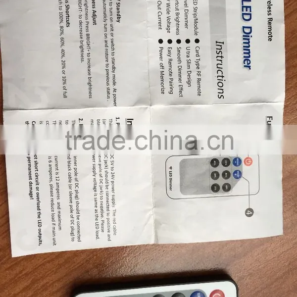 Best Selling Hot Chinese Products Wifi RF Led Dimmer photo-3