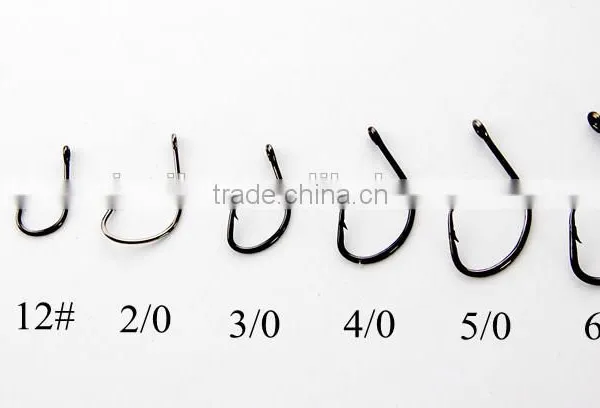 sport circle hook high carbon steel 5/0 500pcs/bag
