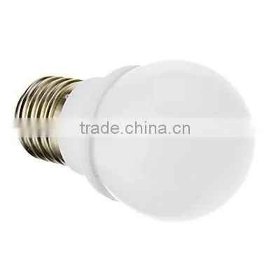 E27 3W 12x2835SMD 240-270LM 3200K Warm White Light LED Globe Bulb (220-240V)