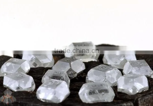 Colorless Lab-grown Single-crystal Rough Diamond