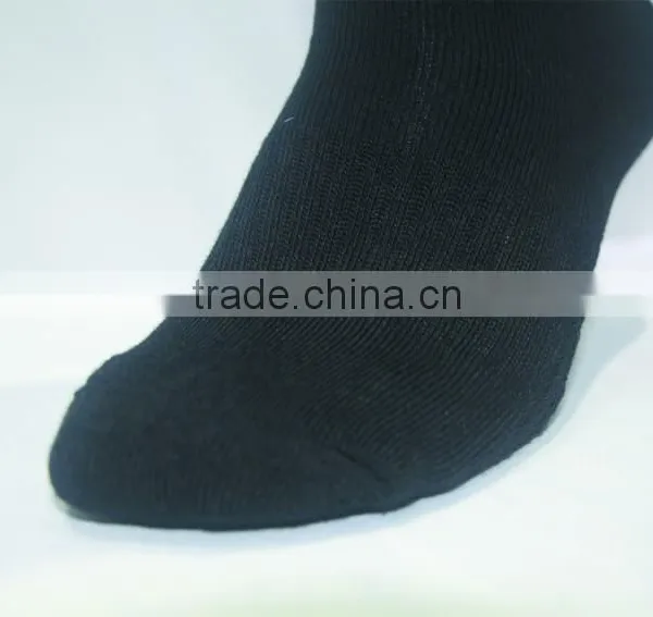 Wholesale Price Soccer Socks,Blank Black Striped Football Socks photo-4