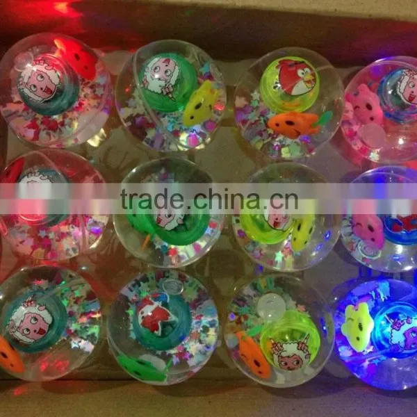 2015 Led Flashing Crystal Bouncy Ball With Colorful for Children to Play Magical LED Bouncy Ball photo-4