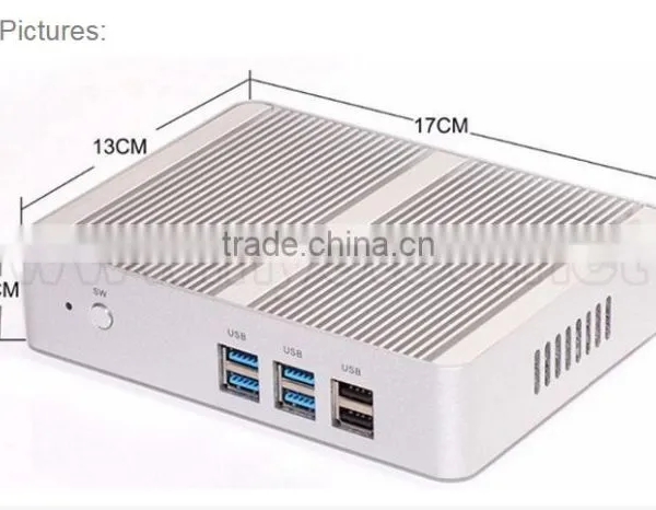 Factory Price Computer Parts Intel Core i3 5005u 12V i3 X86 Windows 10 Barebone Linux Server WiFi HDMI VGA 1080P photo-3