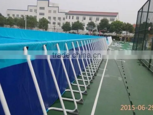 Metal Frame Ground Stand Paddle Inflatable Swimming Pool for CE Quality Choice photo-3