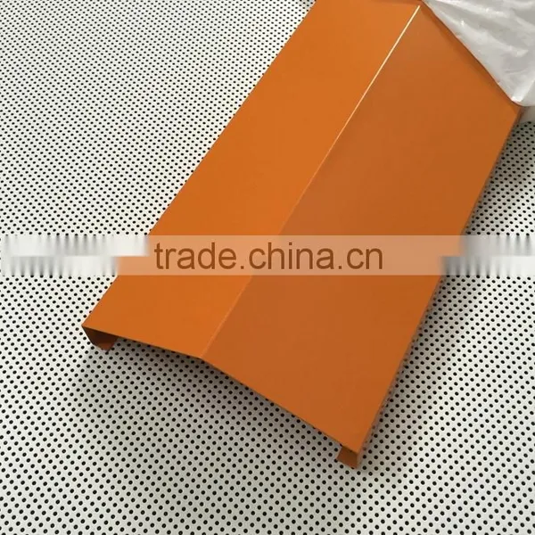 Modern Painting Weather Resistant Aluminum / Metal V Shaped Strip Ceiling, Types of Outdoor Ceiling Suspended Ceiling Board photo-4