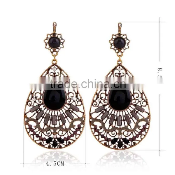 2015 Wholesale Fashion Drop Earring Imitation Diamond Beaded Earring photo-5
