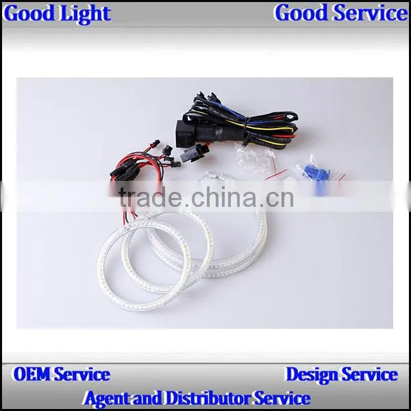 OVOVS Change Color SMD LED Angel Eyes, 5050SMD 131MM 146mm LED RGB Halo Ring photo-4