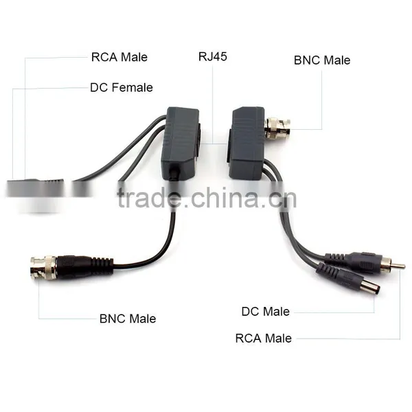 Economical & Practical Multifuncture Supply Video Balun for Cctv Camera YJS-213AVP photo-2