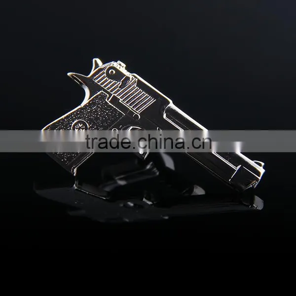 Wholesale Gold/silver Pistol Tie Bar Gun Tie Bar photo-2