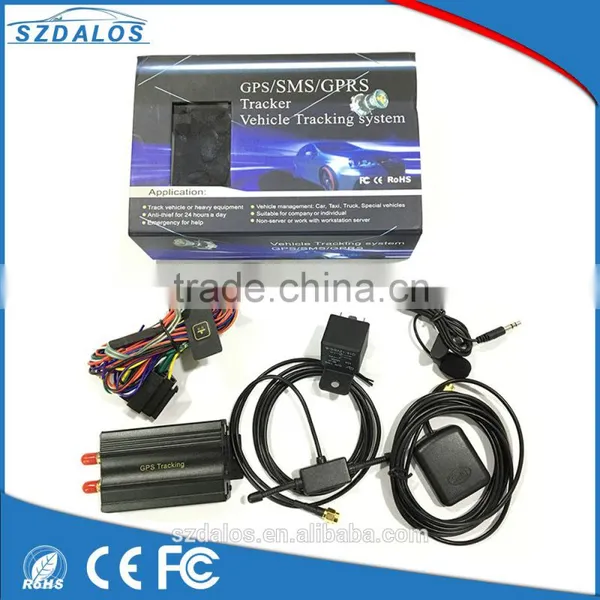 Car GPS Tracker System GPS GSM GPRS Vehicle Tracker Locator TK103