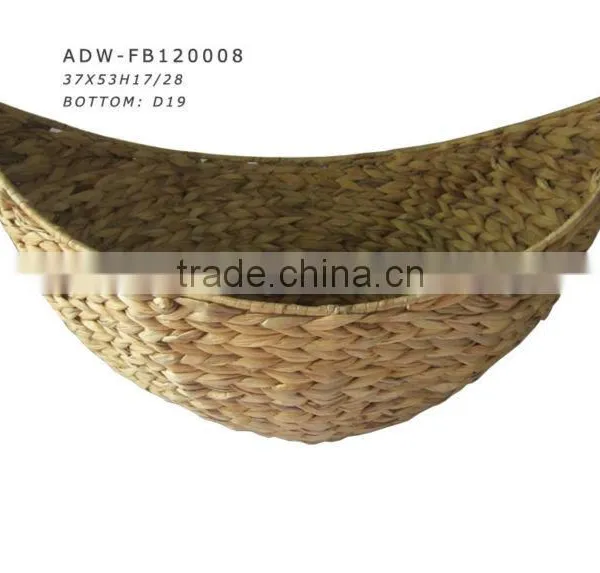 Water Hyacinth Storage Basket Boat Shape