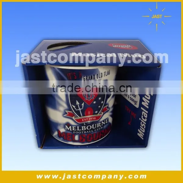 Christmas Designed Waist Drum-shaped Ceramic Mug photo-4