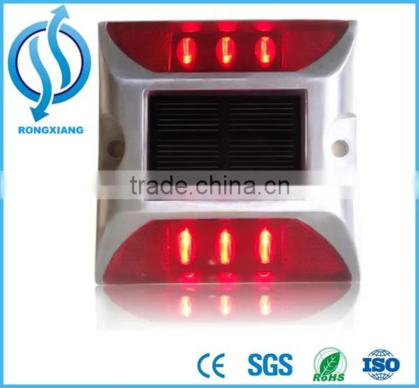 Solar Traffic Road Maker/Road Stub/Road Reflector/ Aluminum Flashing Solar Marker Lights photo-3