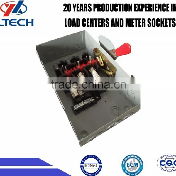 GAK3-60A GE Type Safety Switches INdoorFusible Box photo-2