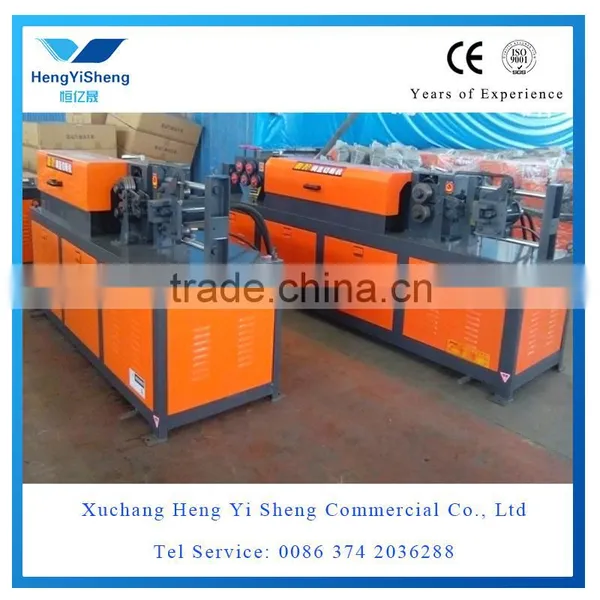 Hydraulic Steel Wire Rod/bar/coil Straightening Cutting Machine With Low Price photo-4
