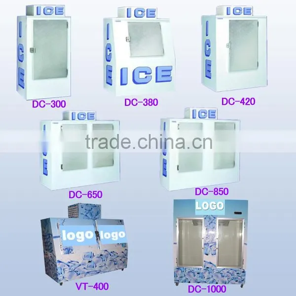 Outdoor Bagged Ice Storage Bin for High Ambient Temperature Used photo-5