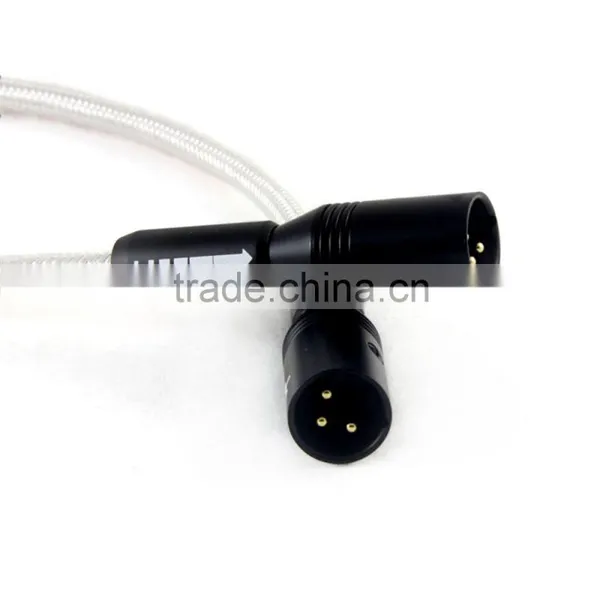 ZY HIFI Cable HIFI Cable 6.35 Stereo to Dual XLR Male Signal Line ( Premium Edition for C4 Special ) ZY-029 1M Cable photo-6