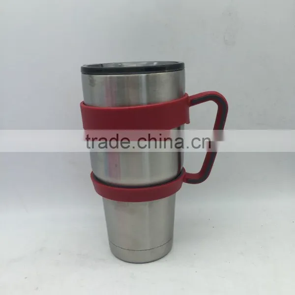 Plastic Handle Holder for 30oz Stainless Steel Double Wall Tumbler Vaccum Plastic Handle Car Cup Holder photo-2