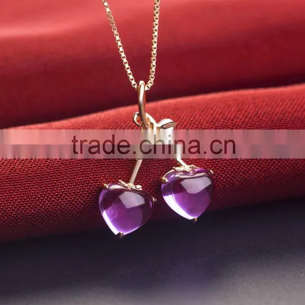 Beautiful Natural Amethyst Heart for Decoration photo-2