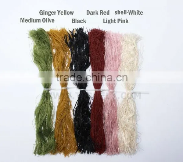 Super Slime Assorted Color Pearl Flake Fly Tying Material Squid Rubber Thread Silicone Skirts