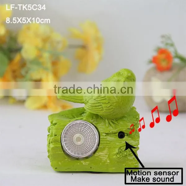 Solar Rose Birds Statue Lights Garden Led Light photo-2