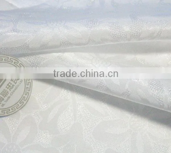 Jacquard Shiny Brocade Fabric 100% Polyester Shiny Jacquard Fabric for Blouse and Fashion Dress photo-3