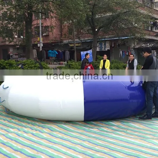 0.9mm PVC Inflatable Sea Trampoline, Cheap Inflatable Water Trampoline for Sale