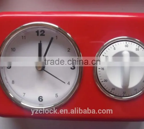 Kitchen Table Alarm Clock With Timer photo-3