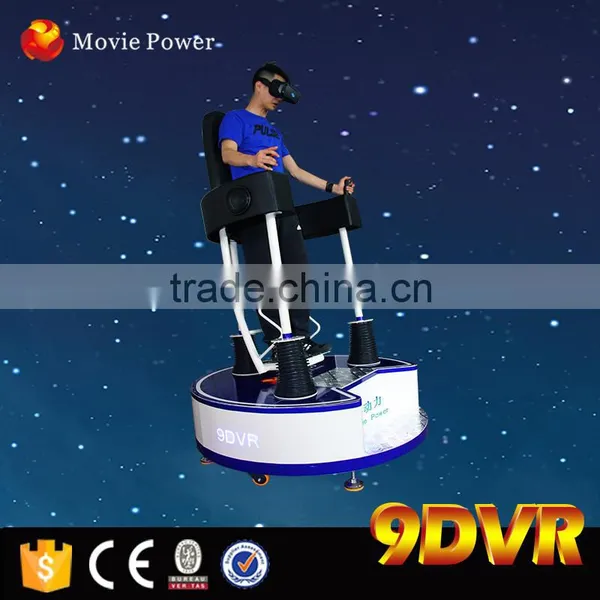 9d vr Standing up Simulator With 1 Seat With Flight Simulator Motion Platform photo-2