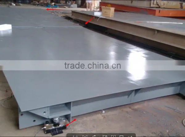Steel Stracture Electronic Vehicle Weighbridge With Printer/Hot Sell Export Movable Truck Scale/100 Ton Weightbridge photo-5