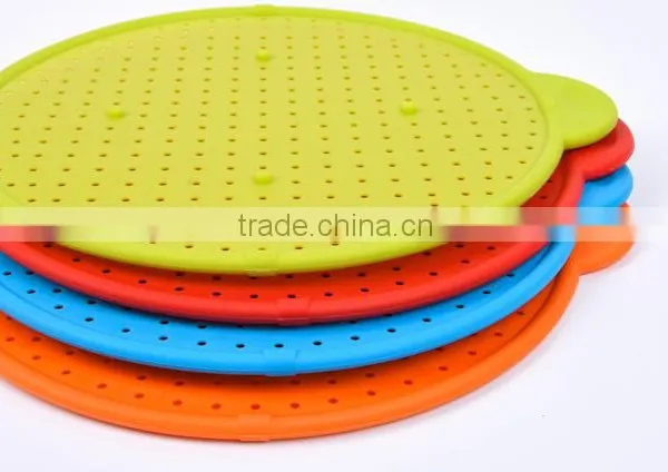 Heat Resistant Flexible Vegetable Silicone Steamer photo-4