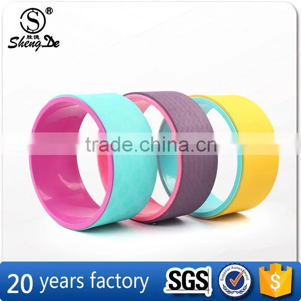Wheel of Yoga , Gym Exercise Yoga Wheel , High Density Soft Yoga Wheel photo-2