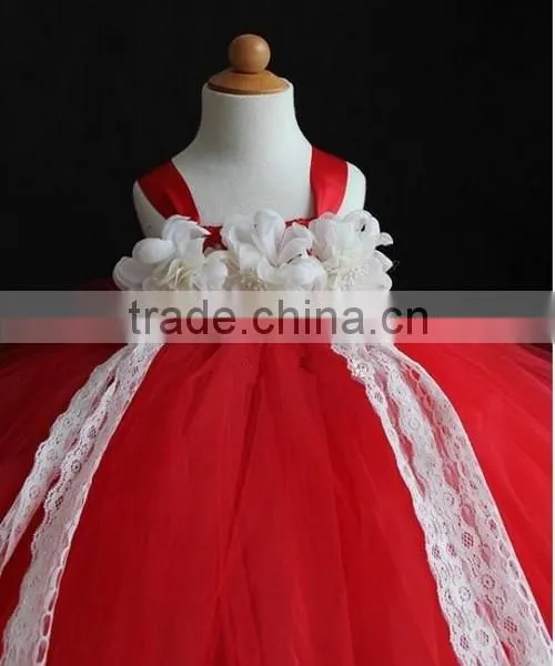 Red Baby Dresses Tutu For Girl Long Prom Dresses Tutu For Girl photo-2