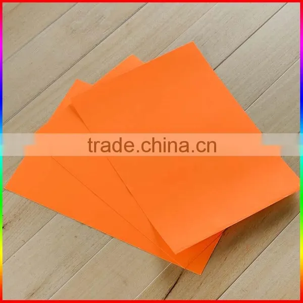 Custom Printed Fluorescent Paper Sticker for Warning photo-2
