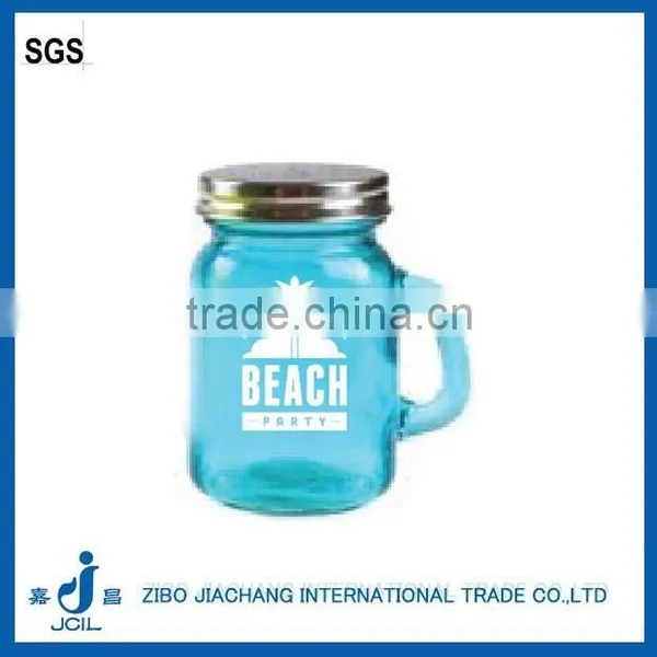 Clear Cylinder Glass Jam Jar With Metal Lid With Platic Straw photo-4