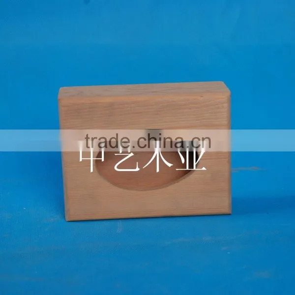 China Suppliers FSC&SA8000 Solid Raw Wood Wooden Tissue Box for Wholesale photo-6