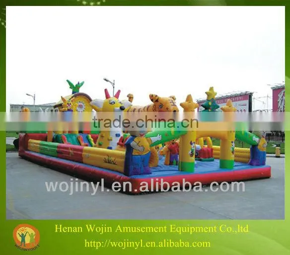 Happy Fun Outdoor Kids Playing Inflatable Weini Bouncer Castle
