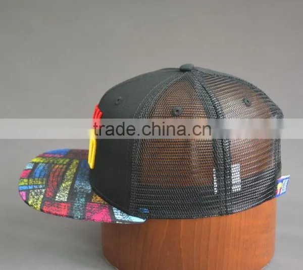 BSCI Aduit Custom 6-panel Snapback Cap With Embroidery photo-3