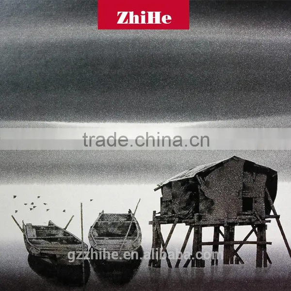 Wholesale Dropshipping Mordern Oil Painting on Canvas Boat Sailing Shadow Box Frames Wholesale in Home Decor photo-4