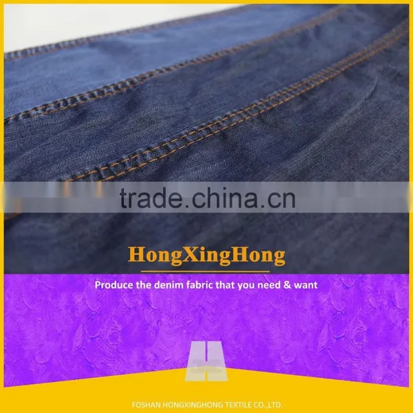 Wholesale Large Quantity Supplier Plain Pure 100% Tencel Cotton Denim Fabric for Jean Garment