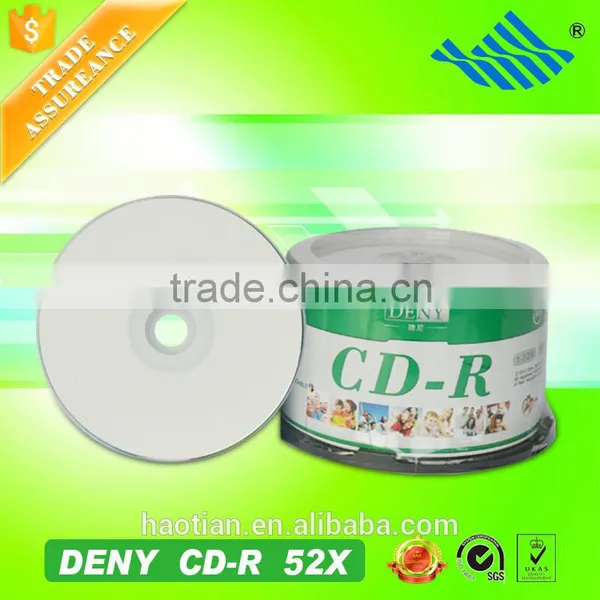 A+ Grade Trustworthy Recording Rate White Princo Printable Cd-r