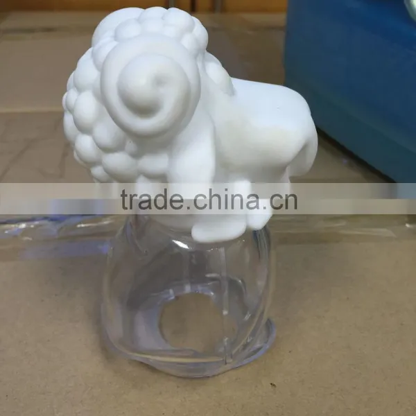 White Sheep Plastic Toy,Animal Clear Money Box photo-2