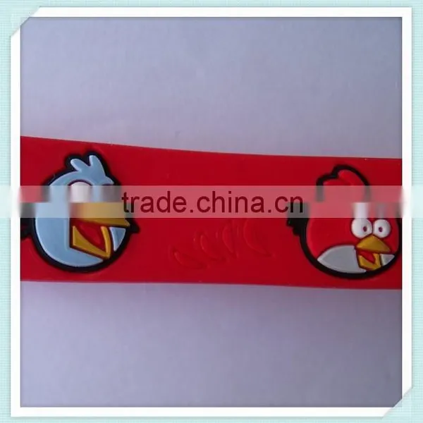 2015 Custom Cute Pvc Wristband 3d Rubber Band Bracelet Maker photo-5