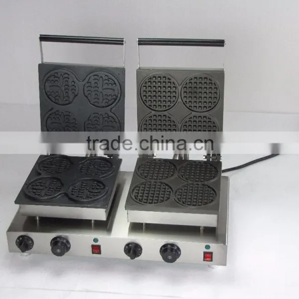 Electric Smile Waffle Maker & Round Waffle Maker photo-5